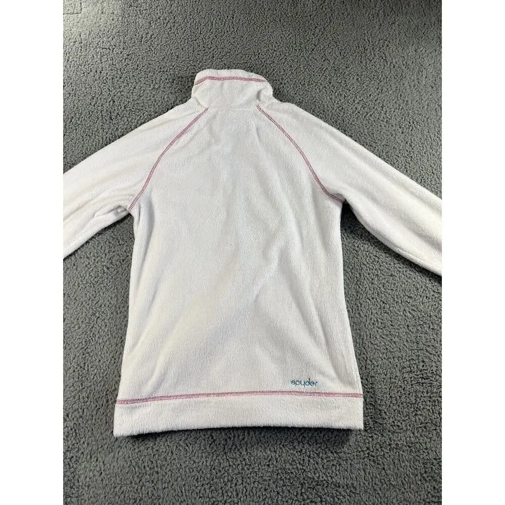 Spyder Jacket Girls XL Full Zip Fleece Mock‎ Neck